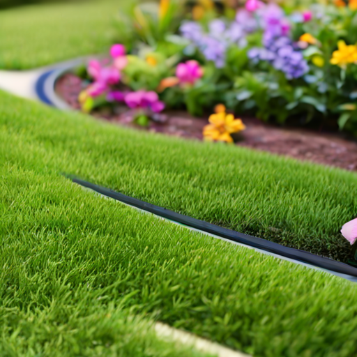 Afbeelding van Plastic gazonranden installeren: een stap-voor-stap gids