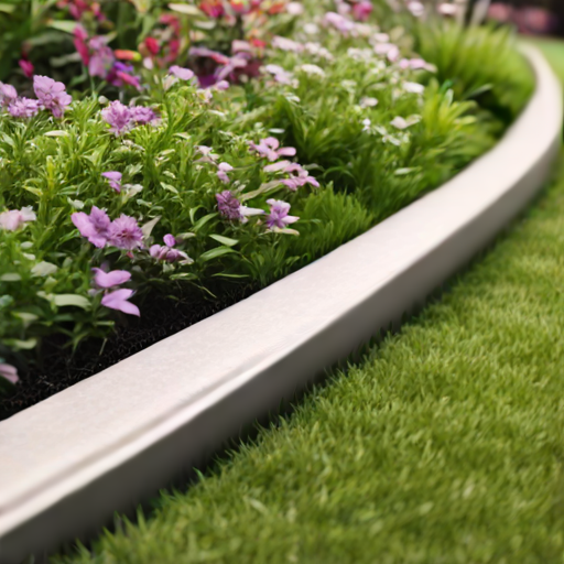 Afbeelding van Goedkoopste plastic gazonranden voor grote tuinen