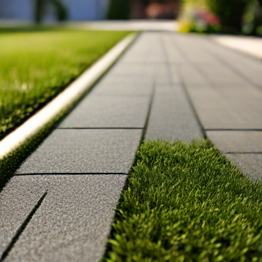 Afbeelding van Plastic gazonranden voor oprijlanen: een slimme keuze