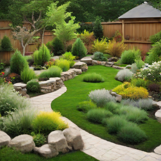 Afbeelding van Combineren van plastic gazonranden met stenen: Tips en Tricks