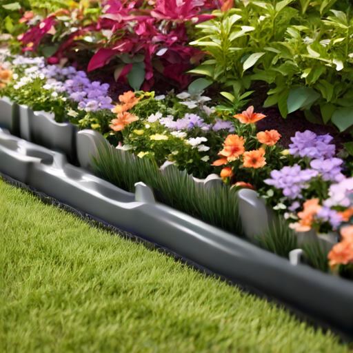 Afbeelding van Beste plastic gazonranden om planten te scheiden