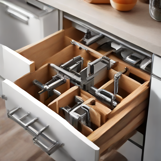 Afbeelding van Koop multifunctionele keukenladeklemmen online veilig