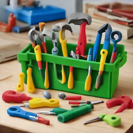 Afbeelding van Plastic Gereedschapssets: Perfect voor Elke Hobbyist