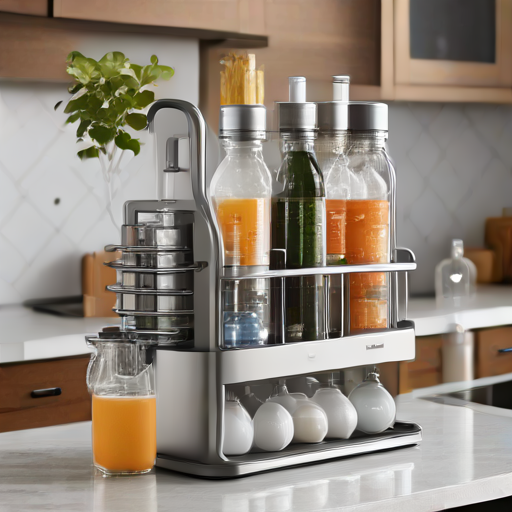 Afbeelding van Herbruikbare flessenorganizers en hun milieu-impact