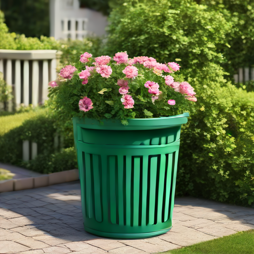 Afbeelding van Onderhoudstips voor plastic vuilnisbakken in de tuin