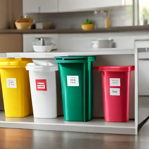 Afbeelding van Organiseer je plastic vuilnisbakken als een pro