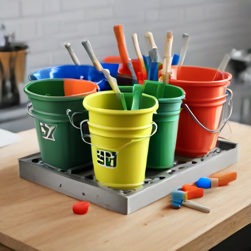 Afbeelding van Maak je eigen multifunctionele emmer-sets eenvoudig