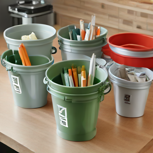 Afbeelding van Top multifunctionele emmer-sets voor elke klus