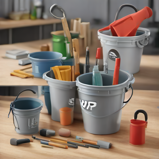Afbeelding van Top multifunctionele emmer-sets voor elk klusproject