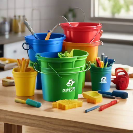 Afbeelding van Goedkoopste multifunctionele emmer-sets online kopen