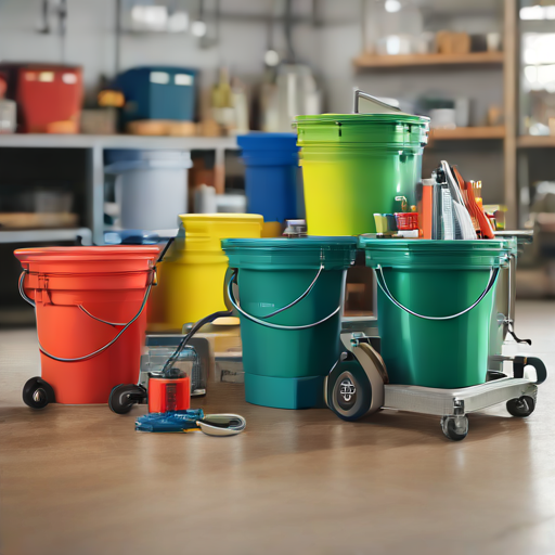 Afbeelding van Combineer multifunctionele emmer-sets met andere producten