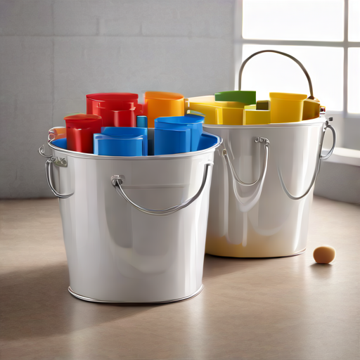 Afbeelding van Gemiddelde kosten van multifunctionele emmer-sets