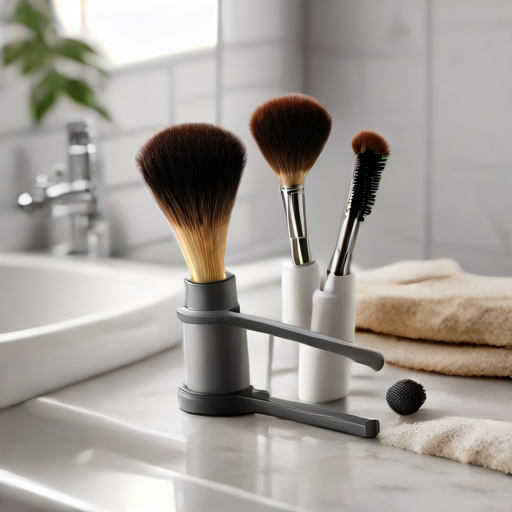 Afbeelding van Opvouwbare borstels: Innovatie in gemak en functionaliteit