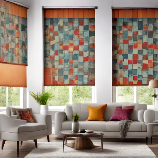 Afbeelding van Combineer herbruikbare rolgordijnen met stijlvolle decoraties