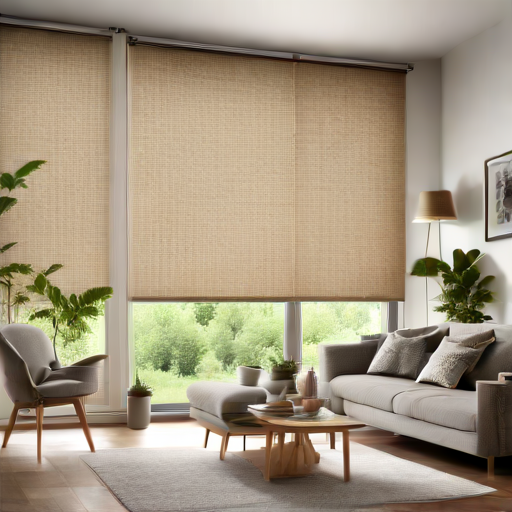 Afbeelding van Herbruikbare rolgordijnen: milieuvriendelijke keuze