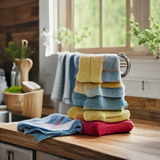 Afbeelding van Herbruikbare Vaatdoeken: De Beste Keuze voor het Milieu