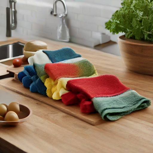 Afbeelding van Herbruikbare Vaatdoeken: Duurzaam en Efficiënt Keukengebruik