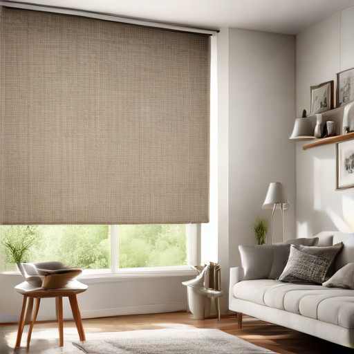 Afbeelding van Maak zelf herbruikbare rolgordijnen met simpele materialen