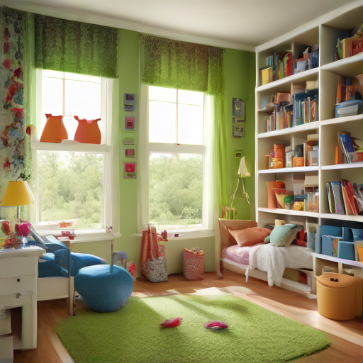 Afbeelding van Veiligheid van plastic raamorganizers in de kinderkamer