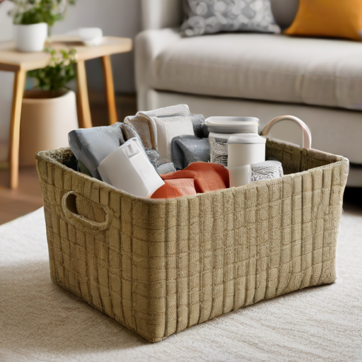 Afbeelding van Personaliseer Opvouwbare Opbergmanden voor Jouw Stijl