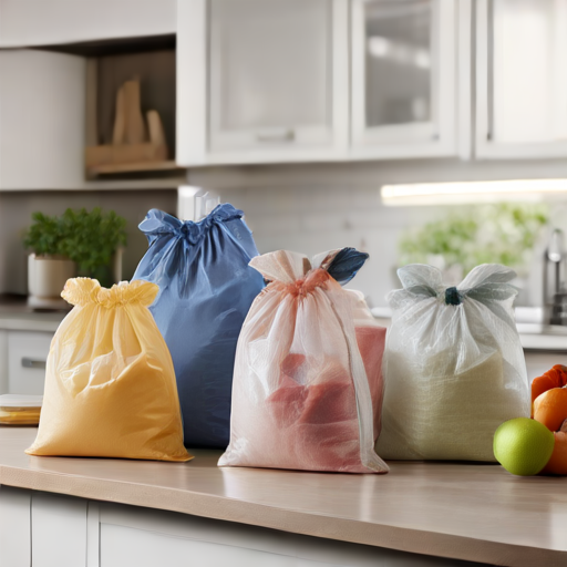 Afbeelding van Herbruikbare Vuilniszakken voor Efficiënte Afvalscheiding