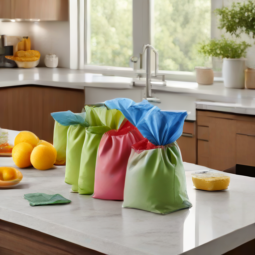 Afbeelding van Herbruikbare vuilniszakken en afvalsystemen combineren