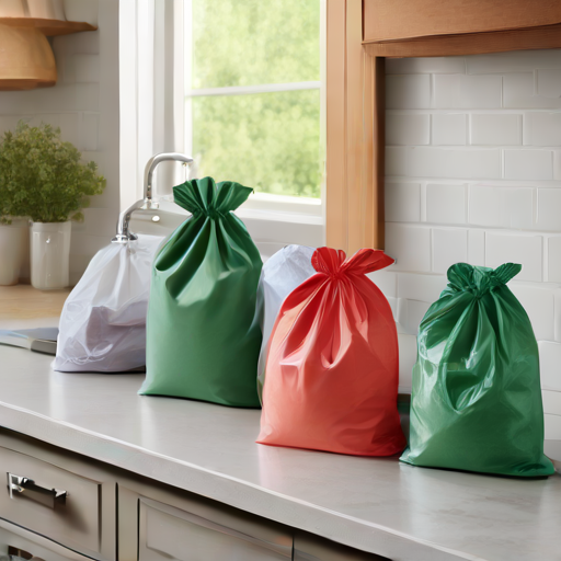 Afbeelding van Ontdek de verschillende soorten herbruikbare vuilniszakken
