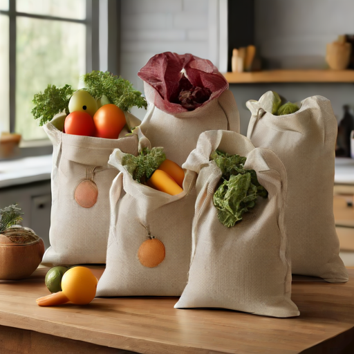 Afbeelding van Ontdek de Beste Herbruikbare Vuilniszakken voor Groente en Fruit