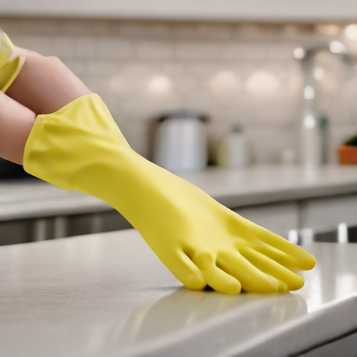 Afbeelding van Herbruikbare schoonmaakhandschoenen voor professionals