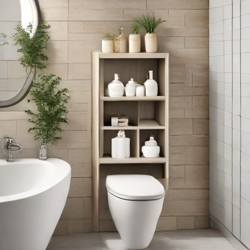 Afbeelding van Opvouwbare Toiletorganizers: Handig en Ruimtebesparend