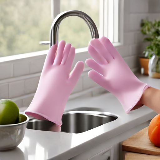 Afbeelding van Herbruikbare schoonmaakhandschoenen voor gevoelige huid kiezen