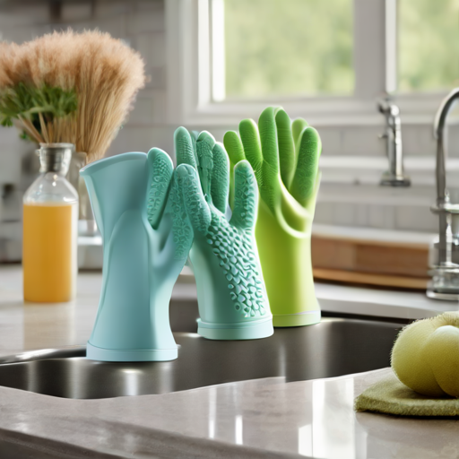 Afbeelding van Herbruikbare schoonmaakhandschoenen met lange levensduur