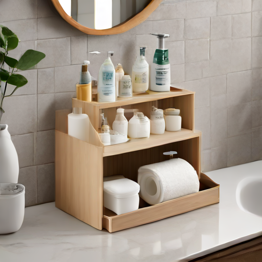 Afbeelding van Opvouwbare toiletorganizers met korting kopen online