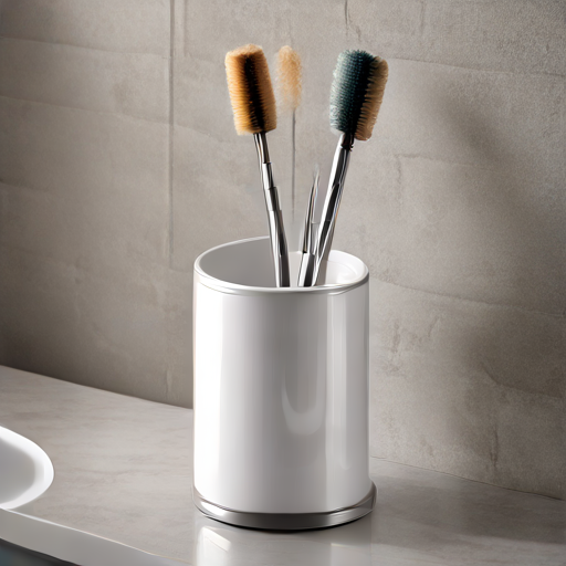 Afbeelding van Plastic wc-borstelhouders en vloeren: Een gids