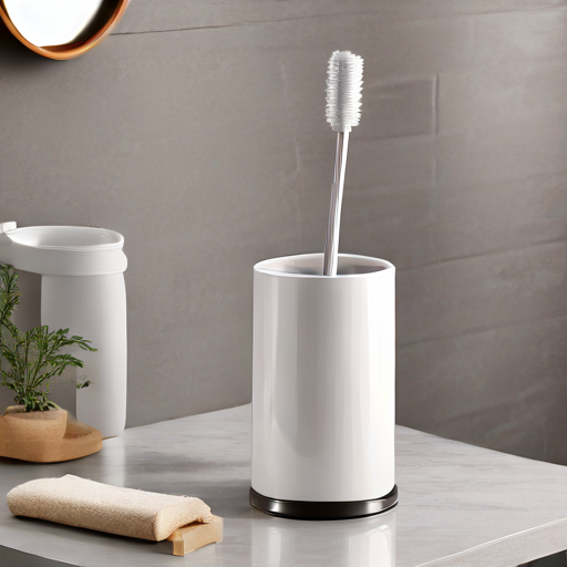 Afbeelding van Morsvrij gebruik van plastic wc-borstelhouders