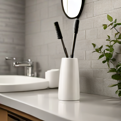 Afbeelding van Snelle Installatie van Plastic WC-Borstelhouders