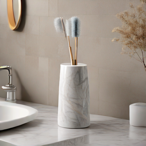 Afbeelding van Top plastic wc-borstelhouders voor moderne badkamers