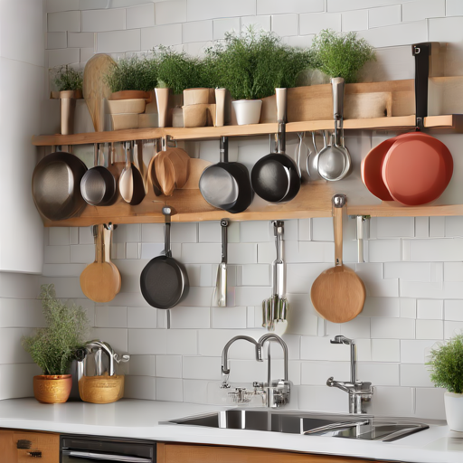 Afbeelding van Multifunctionele haakjes: jouw keukenorganisatie-oplossing