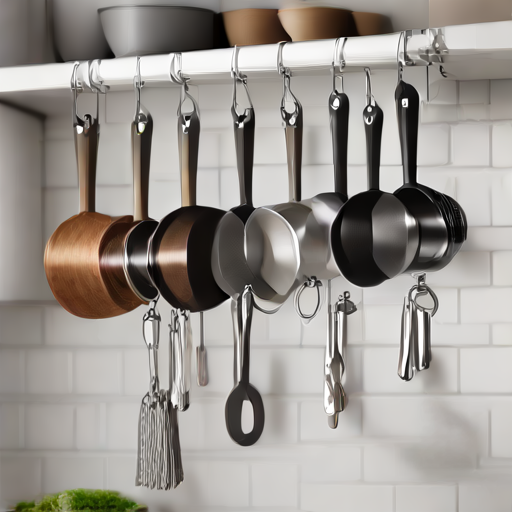 Afbeelding van Herbruikbare ophanghaken: slim en praktisch in de keuken