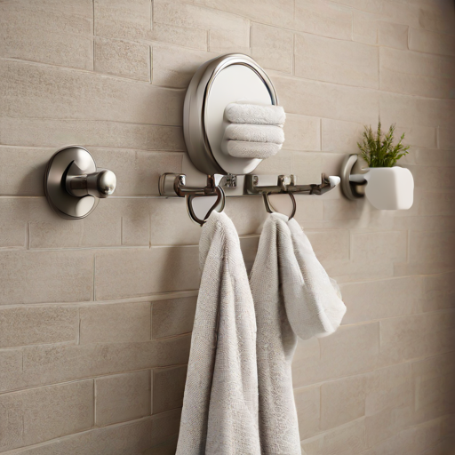 Afbeelding van Herbruikbare ophanghaken voor de badkamer: de beste keuzes