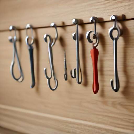 Afbeelding van Herbruikbare ophanghaken: Duurzaam en praktisch gebruik