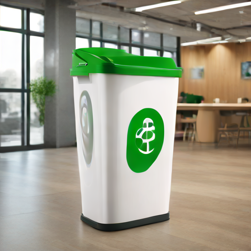 Afbeelding van Correct gebruik van plastic afvalbakken voor duurzaamheid