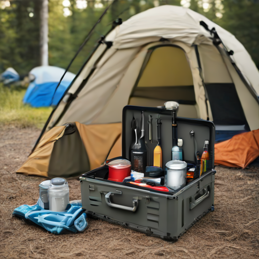 Afbeelding van Opvouwbare kratten: De ideale campingoplossing