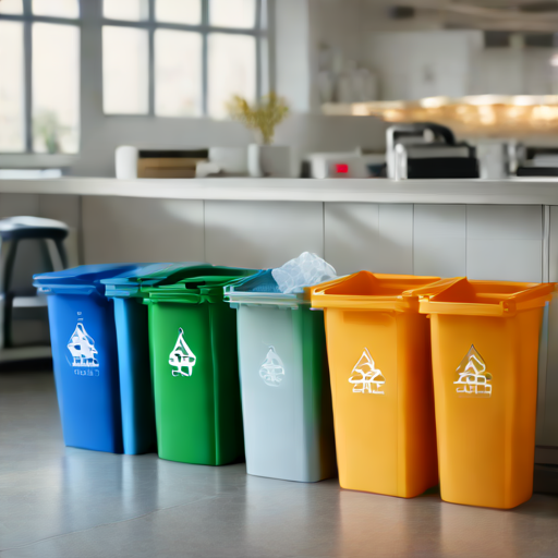 Afbeelding van Organiseer je plastic afvalbakken eenvoudig en effectief