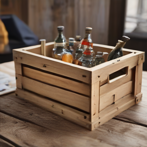 Afbeelding van Maak je eigen opvouwbare kratten met huis-tuin-en-keuken materialen