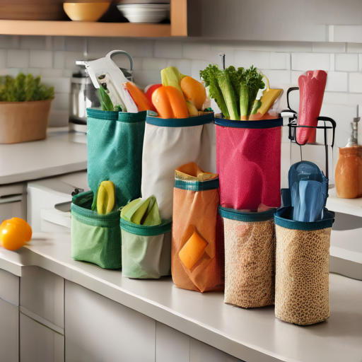 Afbeelding van De beste herbruikbare zakkenhouders voor boodschappen