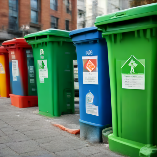 Afbeelding van Ontdek de Verschillende Kleuren Plastic Afvalbakken