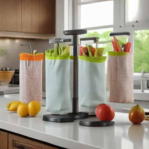 Afbeelding van Herbruikbare zakkenhouders voor voedselopslag: voordelen