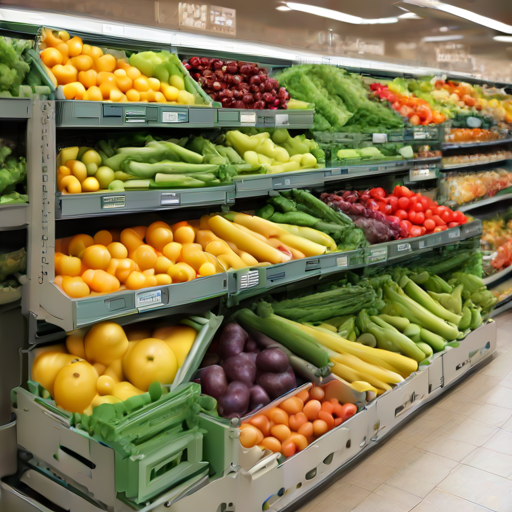 Afbeelding van Herbruikbare vouwkratten: Duurzaam en handig in de supermarkt