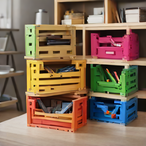 Afbeelding van Herbruikbare vouwkratten online bestellen: tips & opties